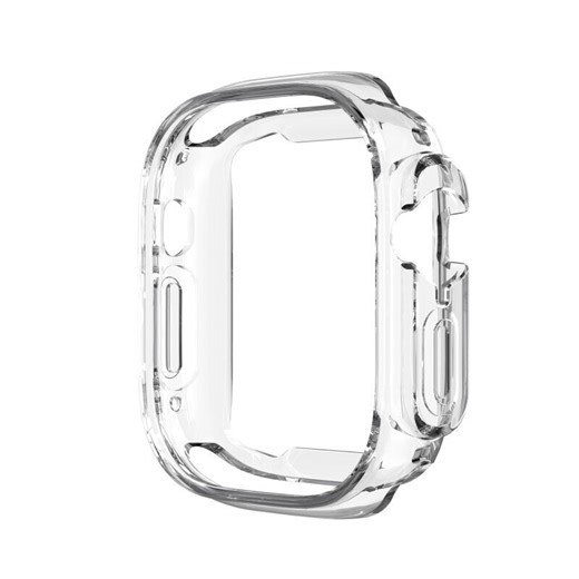 Ultra 2 Silikonhülle in Transparent Farbe für Apple Watch Ultra 49mm, Ultra 2 49mm