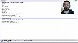 Emacs: modus-themes version 4 demo