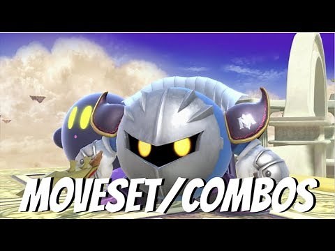 META KNIGHT COMBOS/MOVESET SUPER SMASH BROS ULTIMATE(HOW TO PLAY META KNIGHT META(META KNIGHT GUIDE)