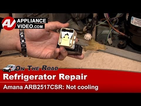 Amana Refrigerator Repair - Not Cooling - Start Device