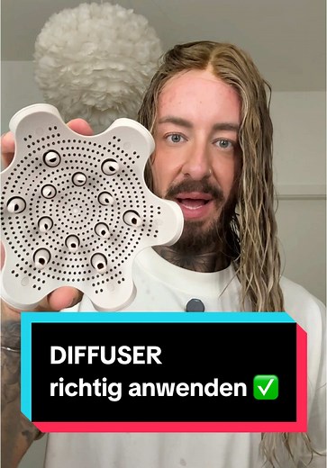Haarpflege mit dem Diffuser richtig anwenden