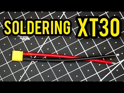 How To Solder XT30 Connector Without Damaging It | Tips and Tricks