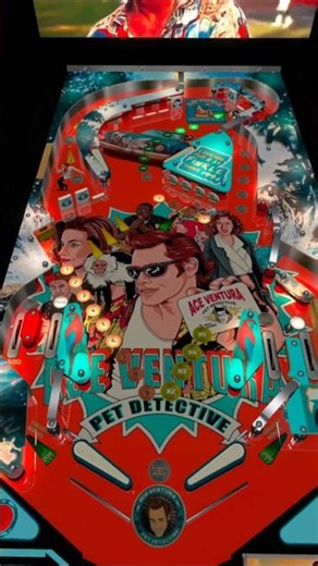 Ace Ventura Pet Detective Pinball VR | Lightning Fast Playfield Action! (POV)
