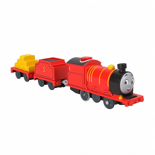 Thomas & Friends Talking James Toy Train Play Vehicle, Motorized Engine with Phrases & Sounds - Walmart.com