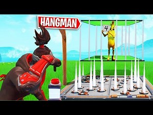 RICHTIGES WORT = ÜBERLEBEN in FORTNITE Hangman mit Oduman