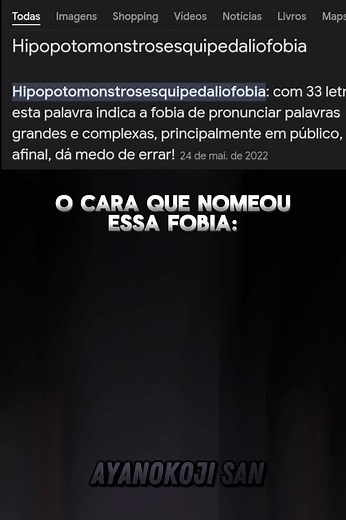 Entendendo a Hipopotomonstrosesquipedaliofobia