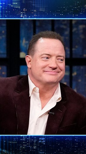 Brendan Fraser thinks there is room for more empathy in the world | Late Night with Seth Meyers