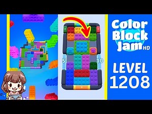 Color Block Jam Level 531 (1208) Solution Walkthrough