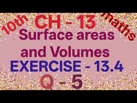 Class 10th maths EX- 13.4 Q5‪@RakeshJha-x6h‬