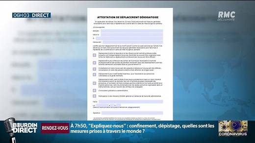 Le gouvernement dévoile une attestation de déplacement plus précise pour renforcer le confinement