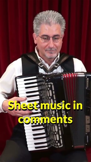 O Sole Mio - Amazing accordion #accordion #cover #italian #sheetmusic