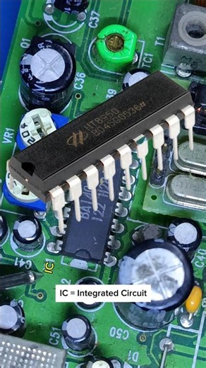 Identify components based on the letter codes on the PCB #PCBComponents #ElectronicsBasics