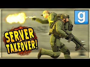 GMOD - Admin Threatens to DDoS Me! (Server Takeover Highlights)