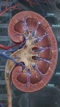 🫘 Anatomy of the Human Kidney#humanbody#anatomy#bodyfact#science#kidneyfunction#kidneydamage#kidney