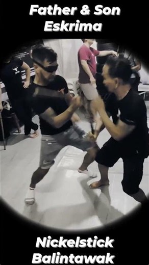 father and son Eskrima - Nickelstick Balintawak
