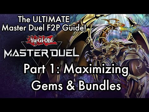 The ULTIMATE Yu-Gi-Oh! Master Duel F2P Guide! | Part [1]: Maximizing Gems & Bundles