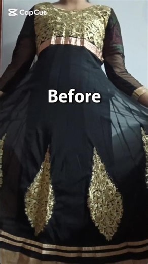 Old dress reuse idea ✂️| full vdo on my channel #shorts #diy