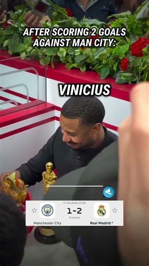 How would you rate Vinicius’ performance in this match?🧐😅