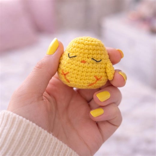Amigurumi Easter Chick Crochet Pattern With Basket & Eggs PDF – Spring Decor, Beginner Friendly - Etsy