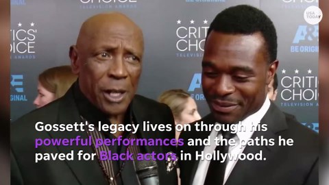 Oscar-winning actor Louis Gossett Jr. dead at 87
