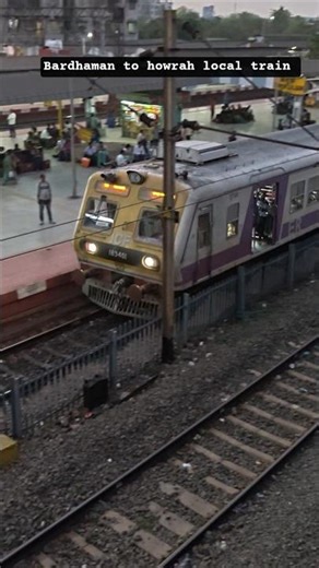 Bardhaman to howrah local train #viral #reels