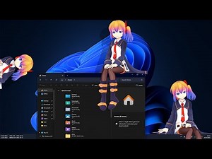 I Installed an Anime Girl on My PC - Desktop Mate