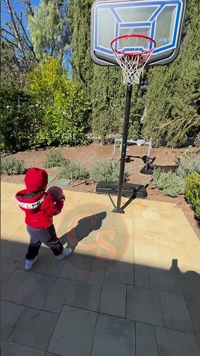 Nicki Minaj's Son "Papa Bear" Playing Basketball in New Video #nickiminaj