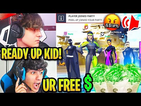 Clix & Ronaldo Put TOXIC Creative Kids in Place after Randomly Challenged to 2v2 Wager! (Fortnite)