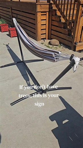 Durable Hammock with Steel Stand - Perfect for Relaxation