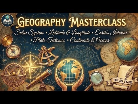 SSC Geography 2025: Indian Geography का Most Important Syllabus! | With Notes 🔥| 