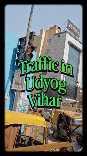 Gurgaon Udyog Vihar traffic #gurgaon #automobile #gurugram #gurgaonlife #gurgaonlife #travel