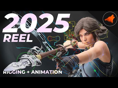 RyanLykos 2025 Reel | Rigging + Animation [ Blender ]