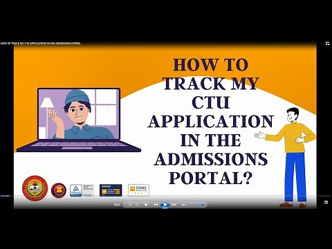 HOW TO TRACK MY CTU APPLICATION IN THE ADMISSIONS PORTAL