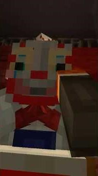 Getting CHASED in Minecraft🐻#minecraft #fnaf #shorts #shortvideo #minecraftshorts #fnafedit