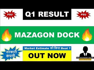 Mazagon Dock Q1 Results 2026 | Mazagon Dock Results Today | Mazagon Dock Share Latest News