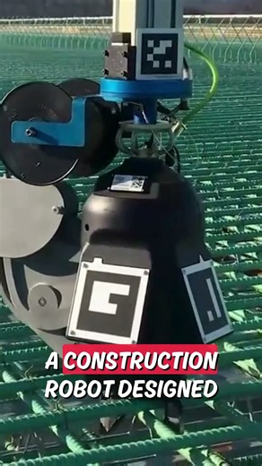 This Robot Can Tie Rebar Faster Than Humans! ⚡🏗️