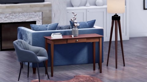 Amazon.com: Winsome Rochester Console Table with Drawer, for Living Room, Hallway, Bedroom, 29", Antique Walnut : Home & Kitchen