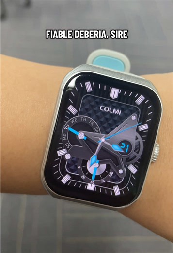 Las personas exitosas deberían tener un reloj inteligente Colmi.#colmi #smartwatch #relojinteligente #ejercicio #presente