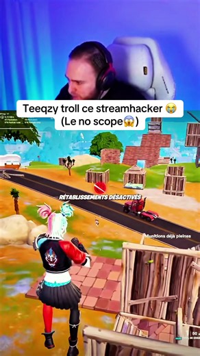 Teeqzy Troll et le No Scope dans Fortnite