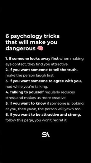 Master psychology, control the game. Which one surprised you? #viral #quotes#motivation