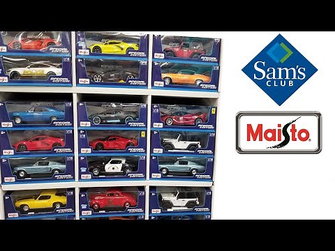 FINALLY! Maisto Model Cars At Sam's Club - 2020 1:18 Scale Diecast Cars