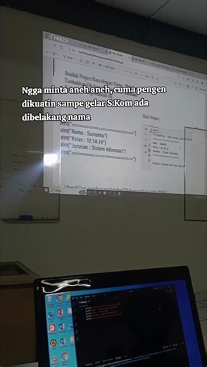 bismillah #mahasiswa #sarjanakomputer #sisteminformasi #ubsikarawang #coding