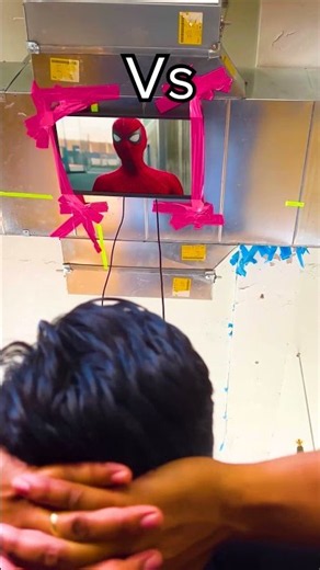 World's smallest 4k headset 😎 #tech #vr #technology #virtualreality #spidermanbrandnewday