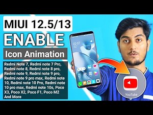 ENABLE Icon Closing Animation On Any Xiaomi And Poco Device | Redmi note 8, Redmi note 7/9/10/11, 😍