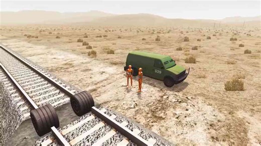 Three Bus Flatbed Trailers and Tractor Truck Rescue