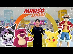 Ziyan Belanja di Miniso TERBESAR di Indonesia - Banyak Mainan Keren