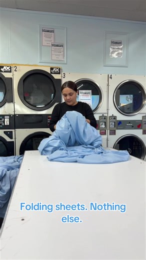 Clean sheets, clear mind. #trinitywashlavanderia #laundrytok #fyp #laundry #calmvibes