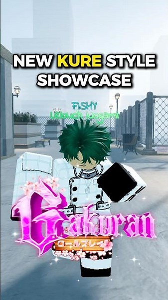 NEW LEGENDARY KURE STYLE SHOWCASE IN GAKURAN #roblox #gakuran #robloxgames