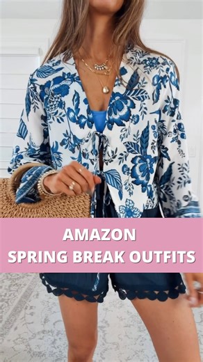 Abby Adamchak on Instagram: "⭐️Omg! You have to pack these Spring Break outfits on your next vacation! ✨Like & Comment ‘VACAY’ for links! IG will only allow you to receive the message if you Follow Me. ✨Links are also in my profile under Amazon Store Front ➡️ February #vacationoutfits #springbreak #fashionover30"