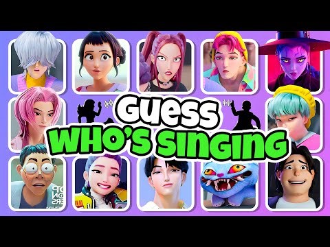 Guess Who’s Singing! Can You Identify All KPOP Demon Hunters Characters? Rumi, Jinu, Mira | NT QUIZ